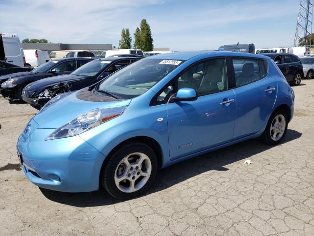 NISSAN LEAF SV 2012 with VIN JN1AZ0CP4CT019448 - Photo from auction