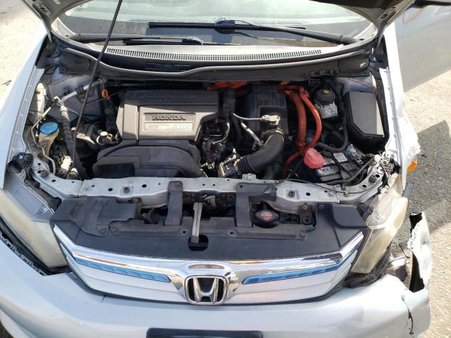 Photo 11 from auction – 2012 HONDA CIVIC HYBR with VIN JHMFB4F21CS006823