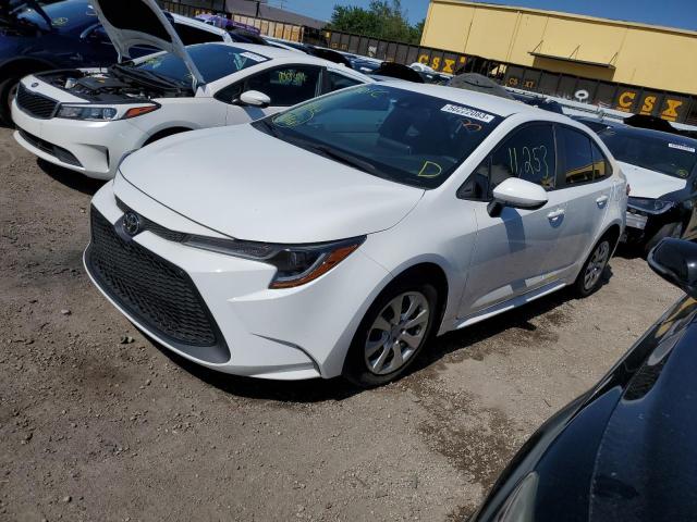 TOYOTA COROLLA LE 2020 with VIN 5YFEPRAE4LP081031 - Photo from auction