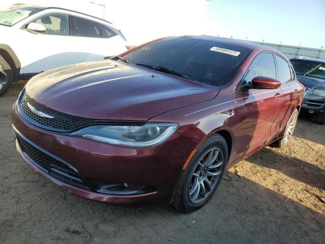 CHRYSLER 200 S 2016 with VIN 1C3CCCBB3GN113768 - Photo from auction