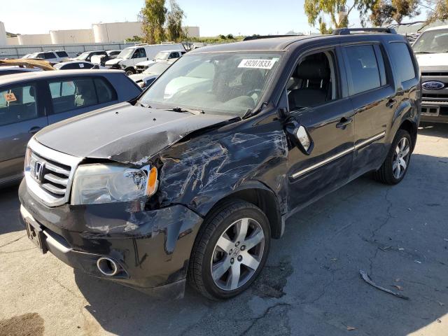 HONDA PILOT TOUR 2014 with VIN 5FNYF4H98EB035258 - Photo from auction