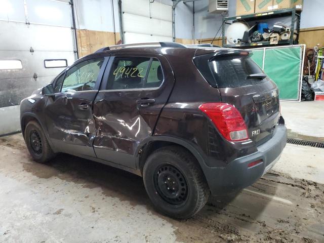 Photo 2 from auction – 2016 CHEVROLET TRAX 1LT with VIN KL7CJPSB0GB571372
