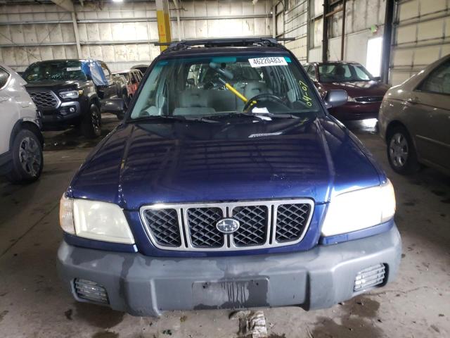 Photo 5 from auction – 2001 SUBARU FORESTER L with VIN JF1SF635X1H727897