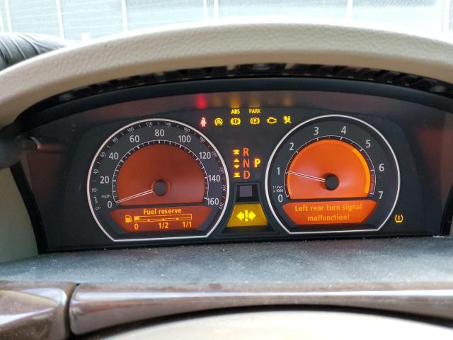 Photo 9 from auction – 2007 BMW 750 with VIN WBAHN83537DT67758