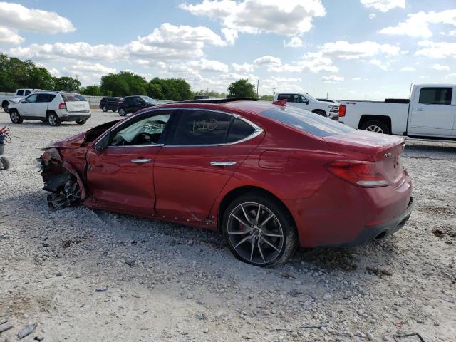 Photo 2 from auction – 2020 GENESIS G70 with VIN KMTG54LE2LU057264
