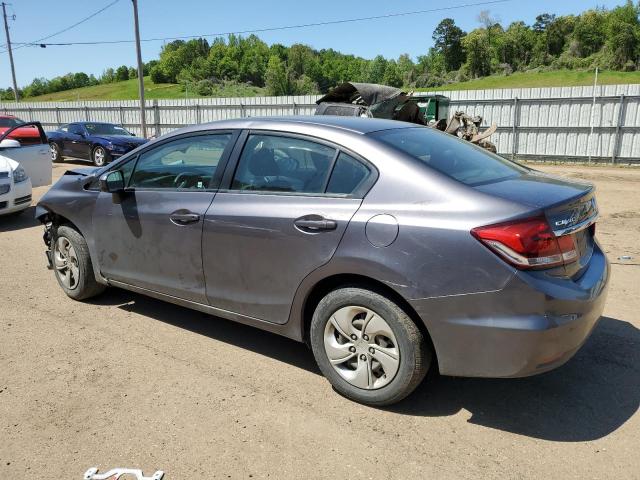 Photo 2 from auction – 2014 HONDA CIVIC LX with VIN 19XFB2F54EE269653