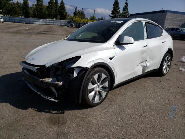 TESLA MODEL Y 2021 with VIN 5YJYGDEE7MF090443 - Photo from auction
