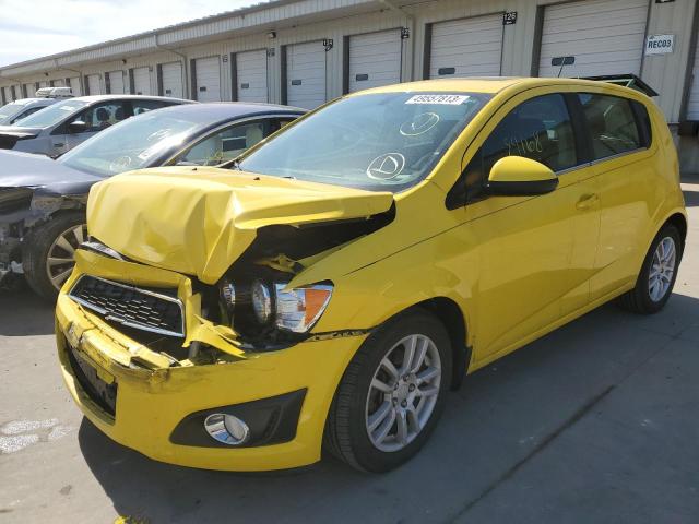 CHEVROLET SONIC LT 2016 with VIN 1G1JC6SB9G4116242 - Photo from auction