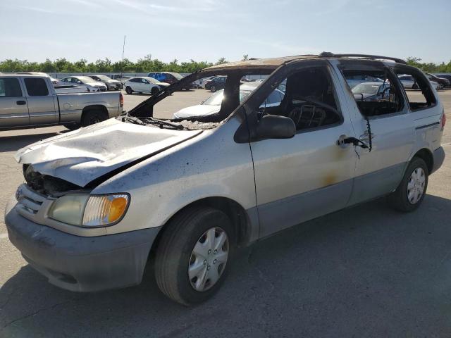TOYOTA SIENNA CE 2002 with VIN 4T3ZF19C42U492281 - Photo from auction