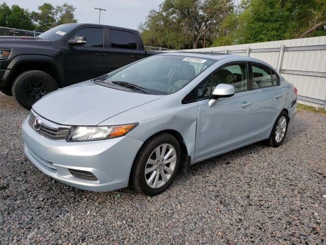 HONDA CIVIC EX 2012 with VIN 2HGFB2F82CH520117 - Photo from auction
