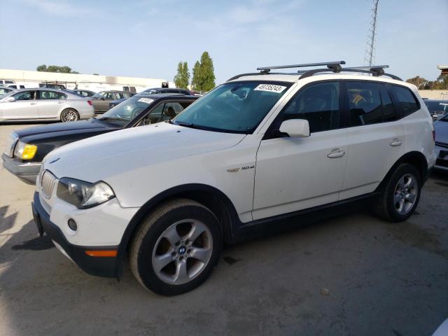 BMW X3 3.0SI 2007 with VIN WBXPC93457WF11189 - Photo from auction