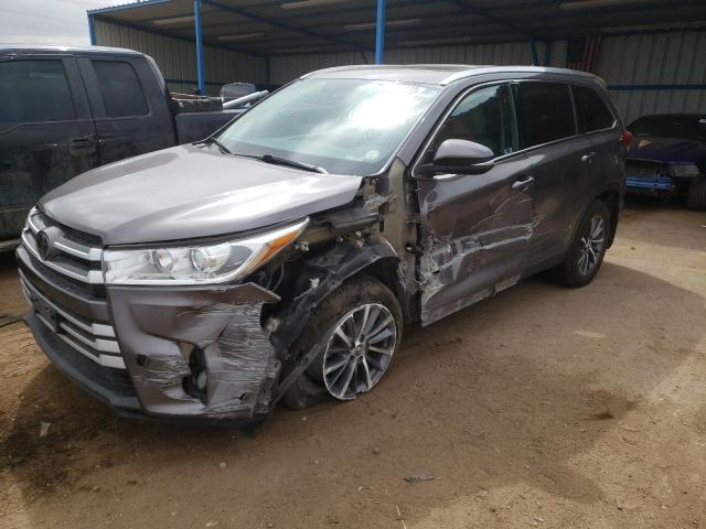Photo 1 from auction – 2019 TOYOTA HIGHLANDER with VIN 5TDJZRFH3KS578394
