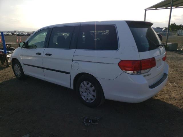 Photo 2 from auction – 2008 HONDA ODYSSEY LX with VIN 5FNRL38258B030064