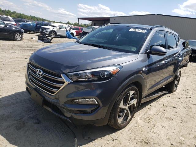 HYUNDAI TUCSON LIM 2016 with VIN KM8J33A25GU239796 - Photo from auction
