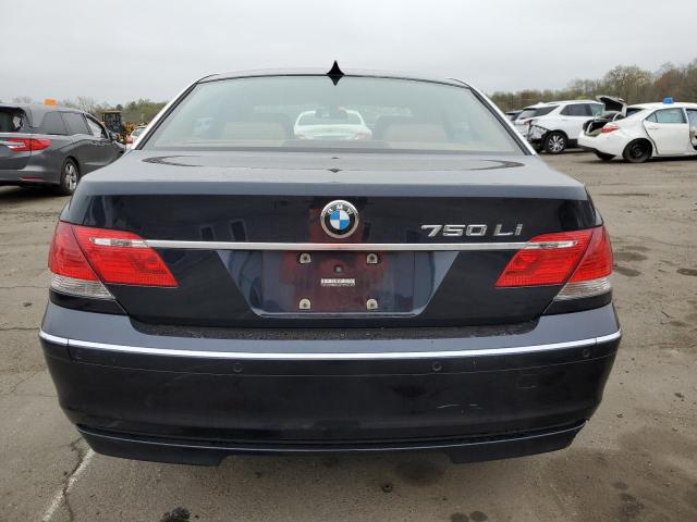 Photo 6 from auction – 2007 BMW 750 with VIN WBAHN83527DT69968