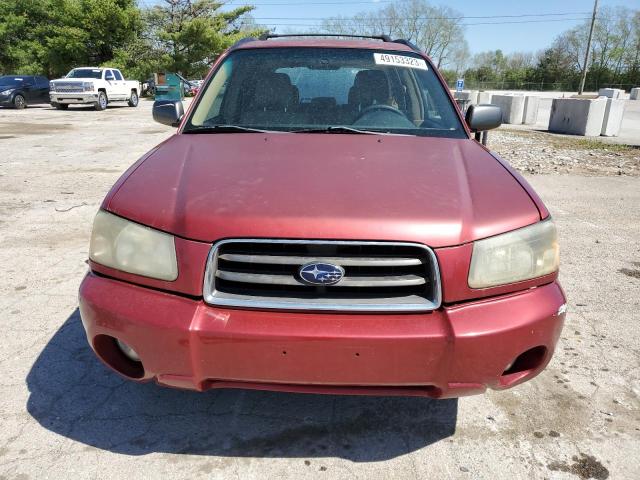 Photo 5 from auction – 2005 SUBARU FORESTER 2 with VIN JF1SG65655H719909