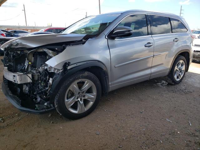 TOYOTA HIGHLANDER 2016 with VIN 5TDYKRFH1GS144596 - Photo from auction