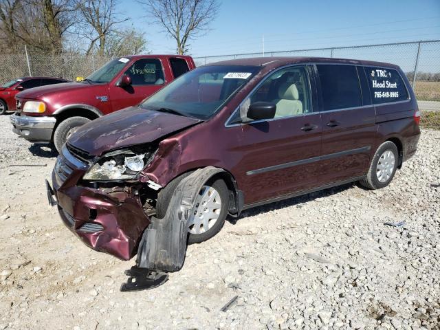 HONDA ODYSSEY LX 2007 with VIN 5FNRL38267B022098 - Photo from auction