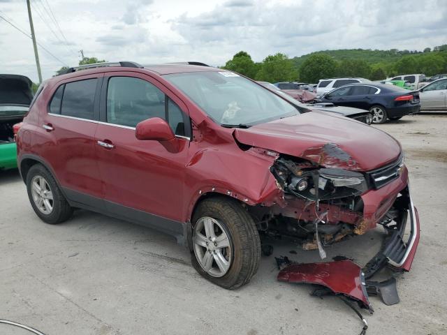 Photo 4 from auction – 2018 CHEVROLET TRAX 1LT with VIN 3GNCJPSB1JL408990