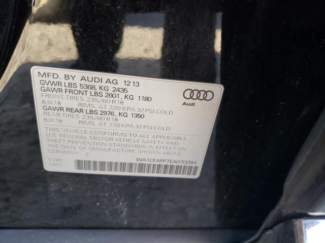 Photo 14 from auction – 2014 AUDI Q5 PREMIUM with VIN WA1CFAFP7EA070094