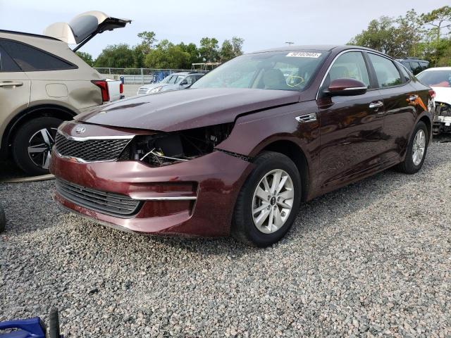 KIA OPTIMA LX 2016 with VIN 5XXGT4L30GG026836 - Photo from auction