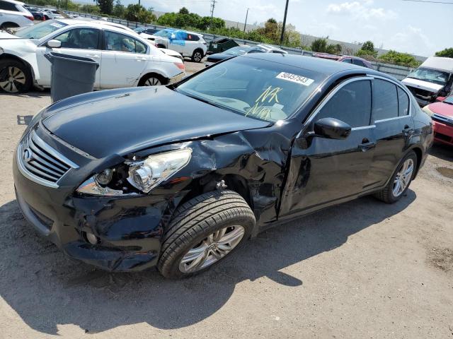 INFINITI G37 BASE 2010 with VIN JN1CV6AP8AM404481 - Photo from auction
