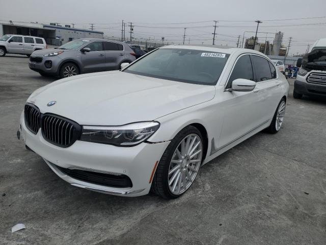 BMW 740 I 2018 with VIN WBA7E2C56JG742590 - Photo from auction