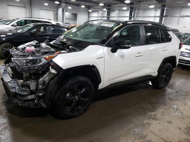 TOYOTA RAV4 XSE 2021 with VIN 2T3E6RFV4MW004744 - Photo from auction