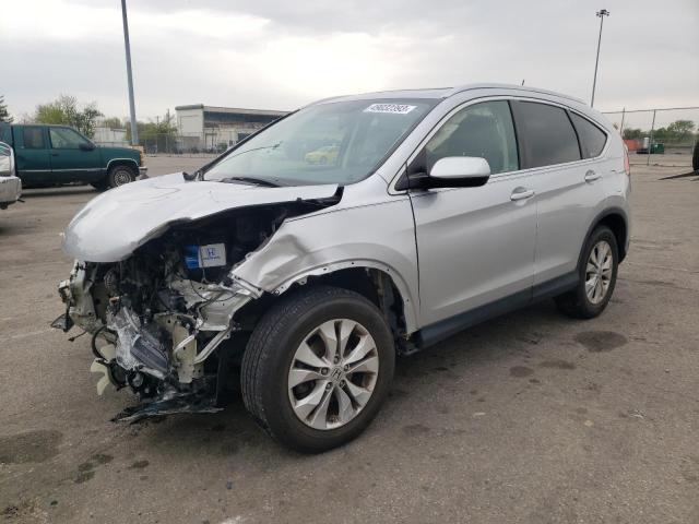 HONDA CR-V EXL 2012 with VIN 2HKRM4H77CH602390 - Photo from auction