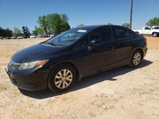 HONDA CIVIC LX 2012 with VIN 19XFB2F53CE371247 - Photo from auction