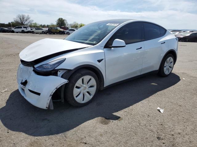 TESLA MODEL Y 2022 with VIN 7SAYGDEE5NA009747 - Photo from auction