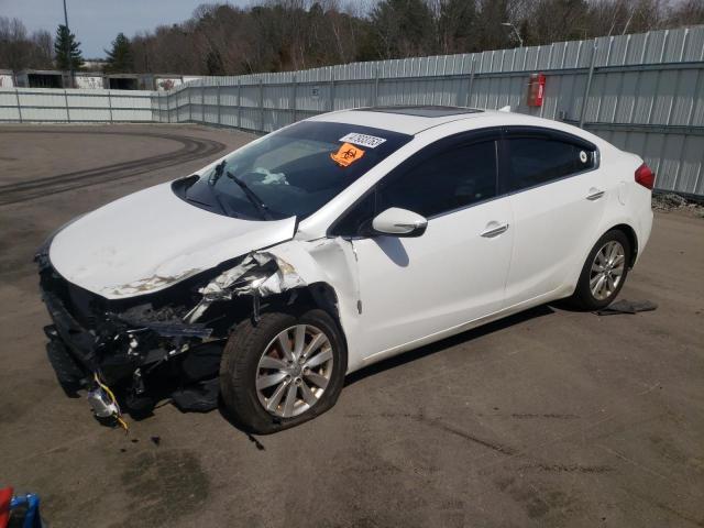 KIA FORTE EX 2014 with VIN KNAFX4A81E5194773 - Photo from auction