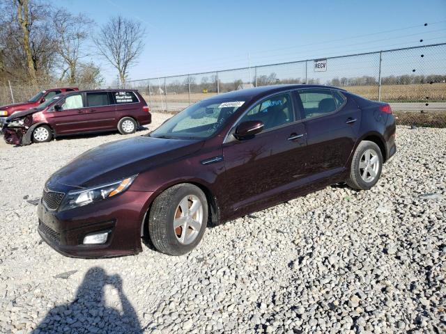 KIA OPTIMA LX 2015 with VIN 5XXGM4A70FG472521 - Photo from auction
