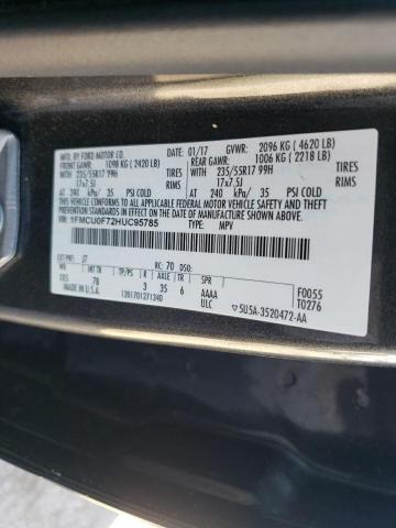Photo 14 from auction – 2017 FORD ESCAPE S with VIN 1FMCU0F72HUC95785