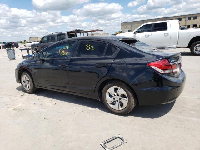 Photo 2 from auction – 2013 HONDA CIVIC LX with VIN 19XFB2F50DE009507