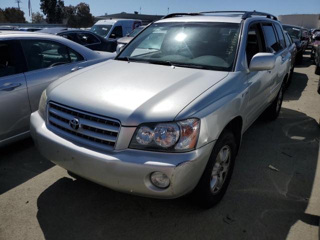TOYOTA HIGHLANDER 2002 with VIN JTEHF21A020067555 - Photo from auction