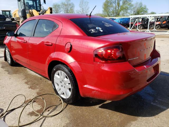 Photo 2 from auction – 2012 DODGE AVENGER SE with VIN 1C3CDZAB8CN211772