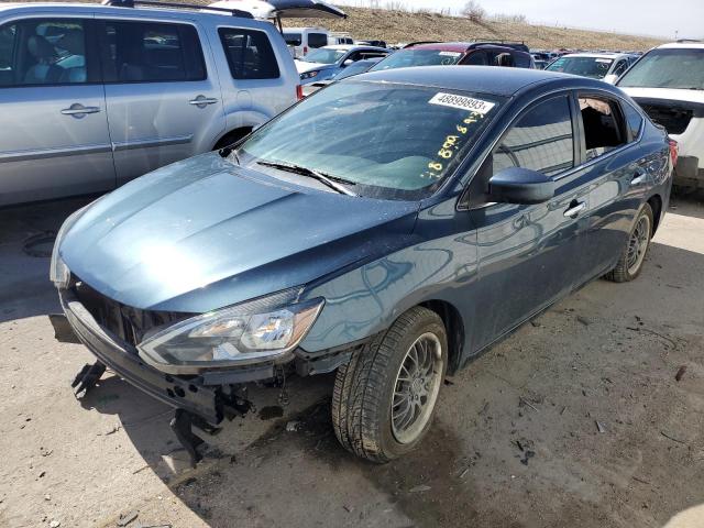 NISSAN SENTRA S 2017 with VIN 3N1AB7AP4HY345779 - Photo from auction