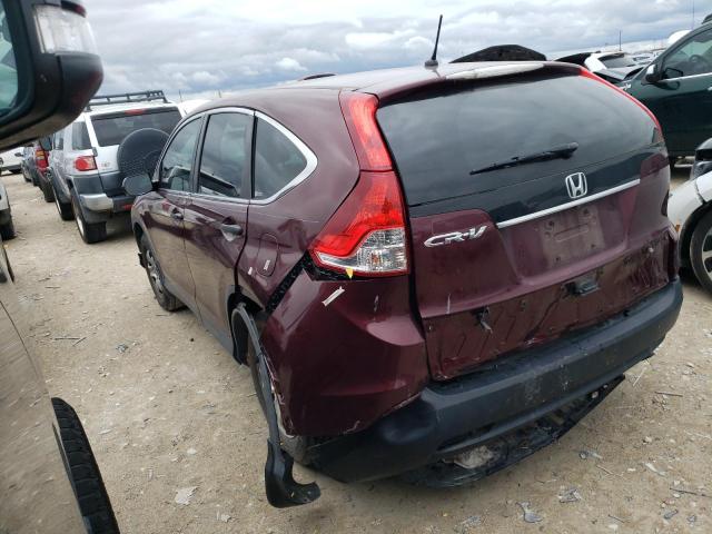 Photo 2 from auction – 2012 HONDA CR-V with VIN 5J6RM3H33CL036662