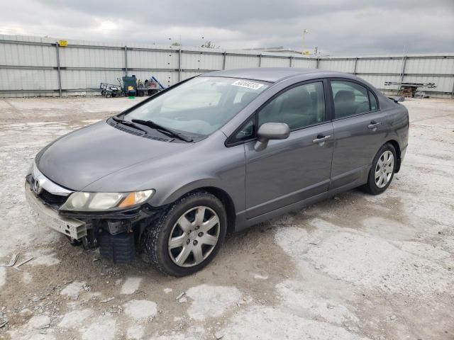 Photo 1 from auction – 2011 HONDA CIVIC LX with VIN 19XFA1F51BE011762