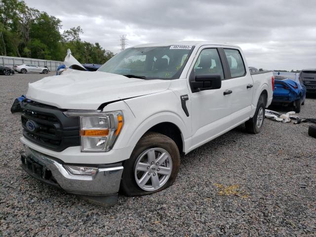 FORD F150 SUPER 2021 with VIN 1FTEW1CP2MFB80104 - Photo from auction