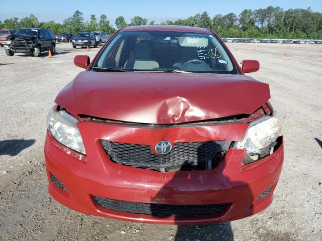 Photo 5 from auction – 2009 TOYOTA COROLLA BA with VIN JTDBL40E499087705
