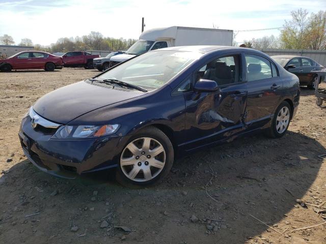 HONDA CIVIC LX 2010 with VIN 2HGFA1F53AH580195 - Photo from auction