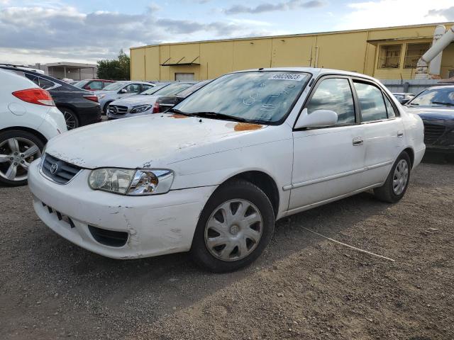 TOYOTA COROLLA CE 2002 with VIN 1NXBR12E02Z616009 - Photo from auction