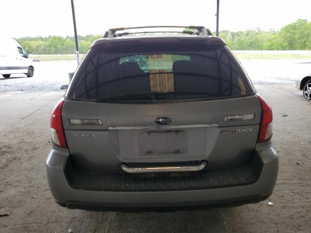 Photo 6 from auction – 2008 SUBARU OUTBACK 2. with VIN 4S4BP61C487349340