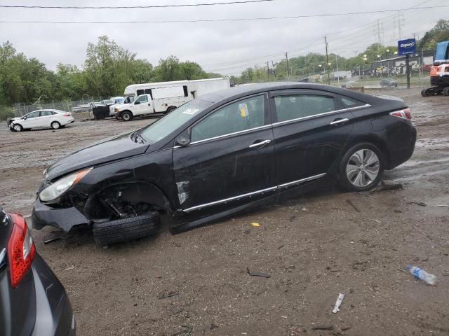 HYUNDAI SONATA HYB 2015 with VIN KMHEC4A41FA122824 - Photo from auction