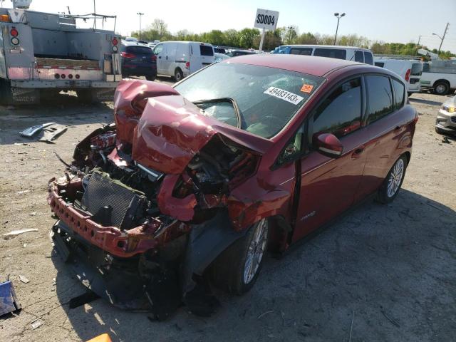 FORD C-MAX SE 2014 with VIN 1FADP5AU3EL510446 - Photo from auction
