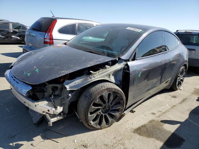 TESLA MODEL Y 2022 с VIN 7SAYGDEF0NF438645 - Фото с аукциона