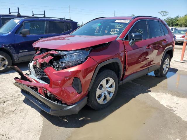 TOYOTA RAV4 LE 2021 with VIN 2T3H1RFV1MW148991 - Photo from auction