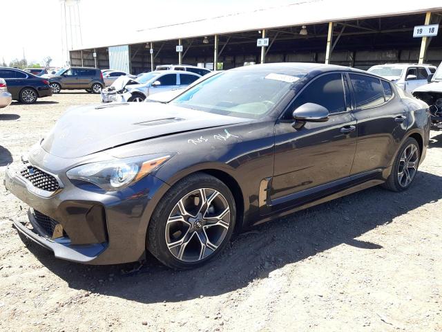 KIA STINGER 2021 with VIN KNAE15LA8M6088266 - Photo from auction